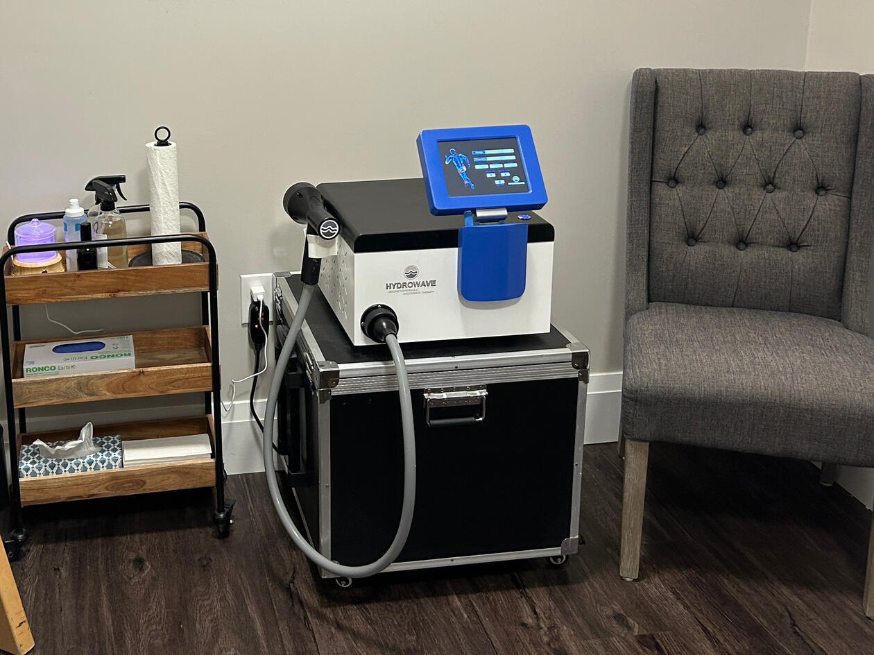 Our Hydrowave Unit